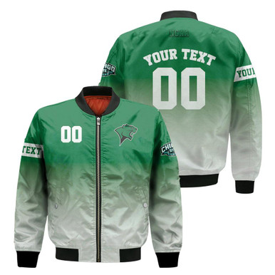 Chicago State Cougars Fadded Bomber Jacket - NCAA