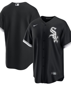 Chicago White Sox Alternate Replica Team Jersey - Black Mlb