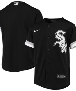 Chicago White Sox Alternate Replica Team Jersey - Black Mlb