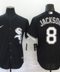 Chicago White Sox Austin Jackson #8 2020 Mlb Black Jersey