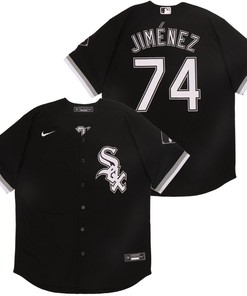 Chicago White Sox Eloy Jimenez #74 2020 Mlb New Arrival Black Jersey