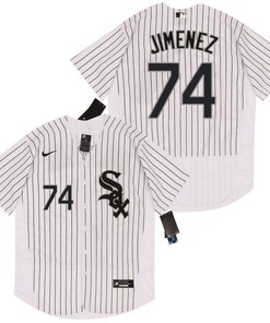 Chicago White Sox Eloy Jimenez #74 2020 Mlb White Jersey