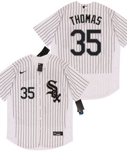 Chicago White Sox Frank Thomas #35 2020 Mlb White Jersey