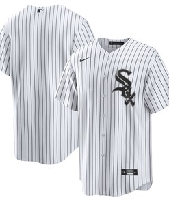Chicago White Sox Home Blank Replica Jersey - White Mlb