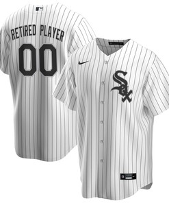 Chicago White Sox Home Pick-a-player Retired Roster Replica Jersey - White Custom Jerseys Mlb
