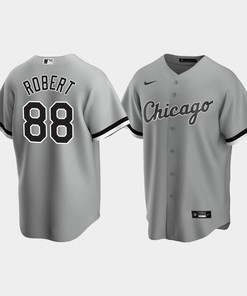 Chicago White Sox Luis Robert 88 Men's Gray Alternate Jersey