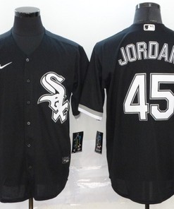 Chicago White Sox Michael Jordan #45 2020 Mlb Black Jersey