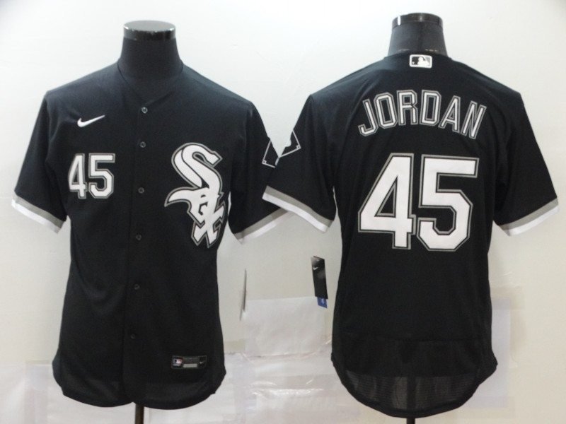 Chicago White Sox Michael Jordan #45 2020 Mlb Black Jersey