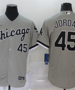 Chicago White Sox Michael Jordan #45 2020 Mlb Grey Jersey