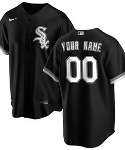 Chicago White Sox Mlb 2020 Personalized Custom Black Jersey