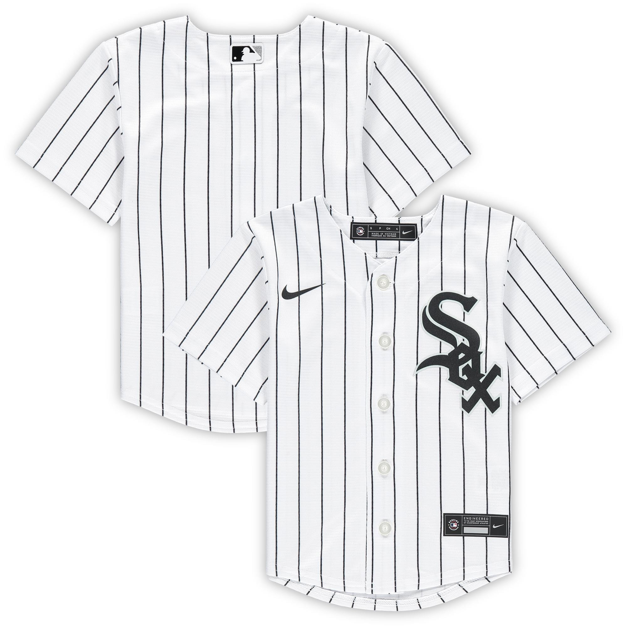 Chicago White Sox Preschool Home Replica Team Jersey - White Mlb Ver 1