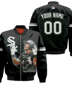 Chicago White Sox Tim Anderson 7 MLB 2020 Great Player Black 3D Personalized Gift With Custom Number Name Bomber Jacket