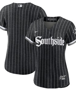 Chicago White Sox Womens 2021 City Connect Replica Jersey - Black Mlb