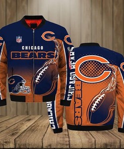 Chicago bears nfl 3d bomber 3D Hoodie Sweater Tshirt