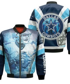 Chidobe Awuzie #24 Dallas Cowboys Nfc East Division Champions Super Bowl 2021 Bomber Jacket Model 1182