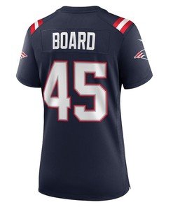 Chris Board New England Patriots Women's Player Game Jersey - Navy