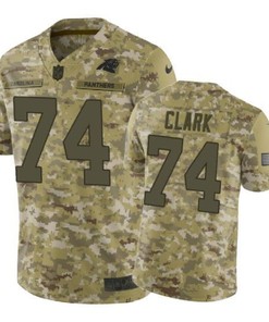 Chris Clark Jersey Nfl Camo Carolina Panthers