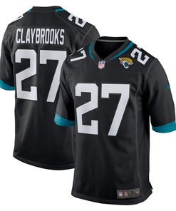 Chris Claybrooks Jacksonville Jaguars Game Jersey Black Nfl
