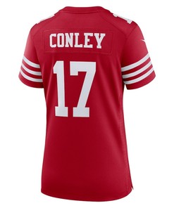 Chris Conley San Francisco 49ers Women's Player Game Jersey - Scarlet