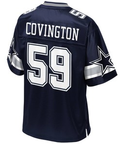 Chris Covington Dallas Cowboys Nfl Pro Line Youth Player Jersey - Navy