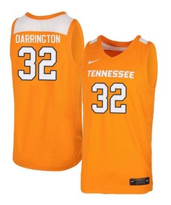 Chris Darrington 32 Tennessee Volunteers Elite Men Jersey Basketball - Orange White