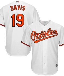 Chris Davis Baltimore Orioles Cool Base Player Jersey - White