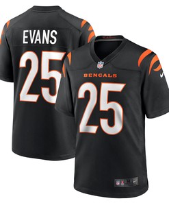Chris Evans Cincinnati Bengals Game Jersey - Black Nfl