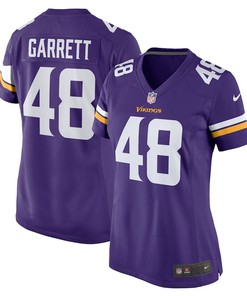 Chris Garrett Minnesota Vikings Women's Home Game Player Jersey - Purple