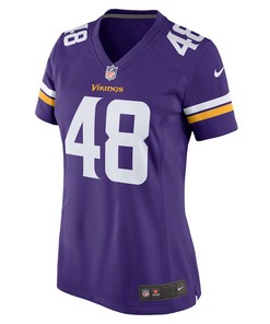 Chris Garrett Minnesota Vikings Women's Home Game Player Jersey - Purple