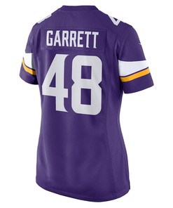 Chris Garrett Minnesota Vikings Women's Home Game Player Jersey - Purple