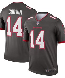 Chris Godwin 14 Tampa Bay Buccaneers Alternate Legend Jersey - Pewter
