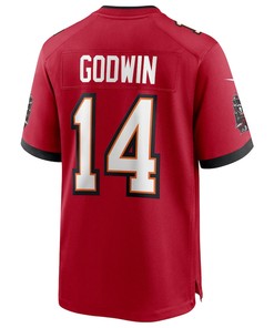 Chris Godwin 14 Tampa Bay Buccaneers Game Jersey - Red