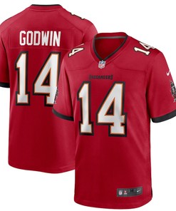 Chris Godwin 14 Tampa Bay Buccaneers Game Player Jersey - Red