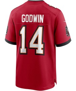 Chris Godwin 14 Tampa Bay Buccaneers Game Player Jersey - Red