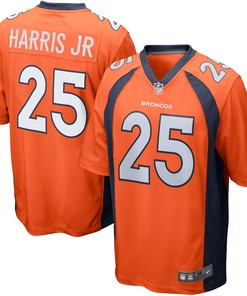 Chris Harris Jr Denver Broncos Nike Game Jersey - Orange