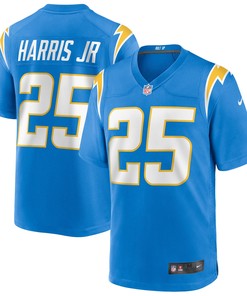 Chris Harris Jr. Los Angeles Chargers Game Jersey - Powder Blue Nfl