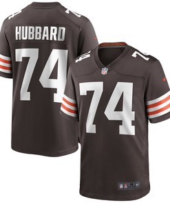 Chris Hubbard Cleveland Browns Game Jersey - Brown Nfl