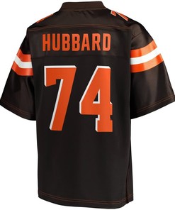 Chris Hubbard Cleveland Browns Nfl Pro Line Team Color Player Jersey - Brown