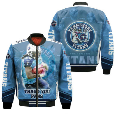 Chris Johnson #28 Tennessee Titans Super Bowl 2021 Afc South Division Champions Bomber Jacket Model 1192