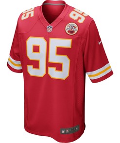 Chris Jones 95 Kansas City Chiefs Game Jersey - Red