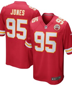 Chris Jones Kansas City Chiefs Game Jersey - Red Nfl