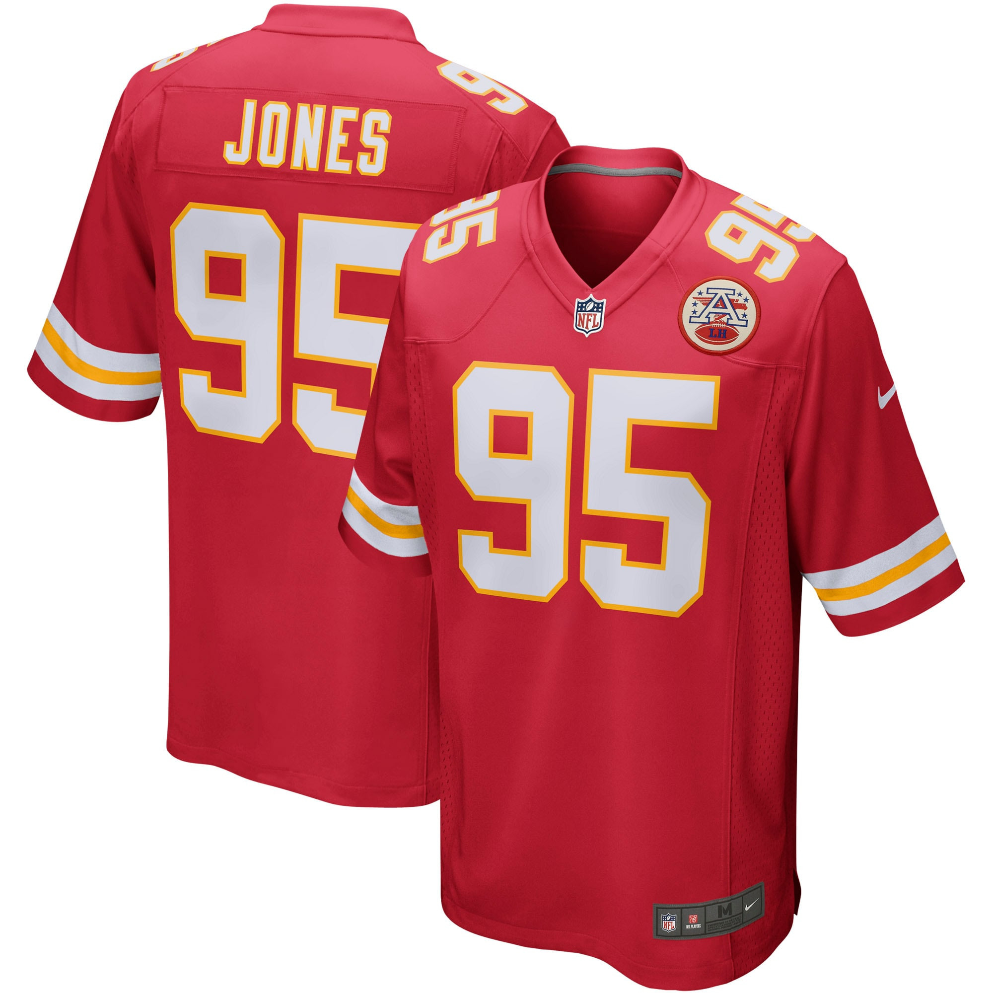 Chris Jones Kansas City Chiefs Player Game Jersey - Red Nfl