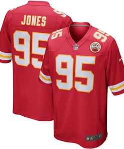 Chris Jones Kansas City Chiefs Player Game Jersey - Red Nfl