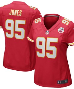 Chris Jones Kansas City Chiefs Womens Game Jersey - Red Nfl