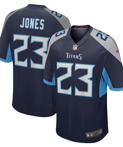 Chris Jones Tennessee Titans Game Jersey - Navy Nfl
