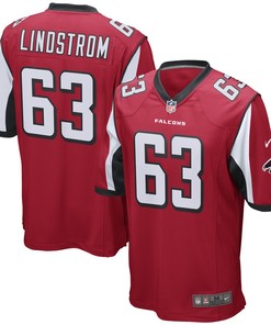Chris Lindstrom Atlanta Falcons Nike Game Jersey - Red