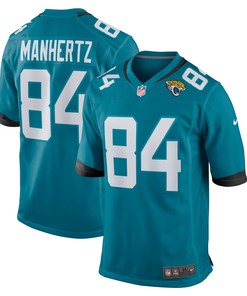 Chris Manhertz Jacksonville Jaguars Game Jersey - Teal Nfl