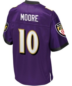 Chris Moore Baltimore Ravens Nfl Pro Line Player Jersey - Purple