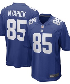 Chris Myarick New York Giants Game Player Jersey - Royal