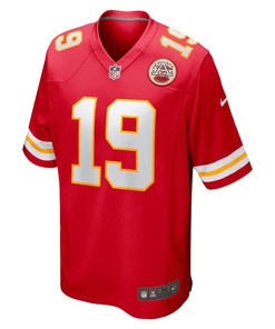 Chris Oladokun Kansas City Chiefs Game Player Jersey - Red